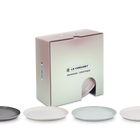 Stoneware Coupe Set of 4 Plates image number 1